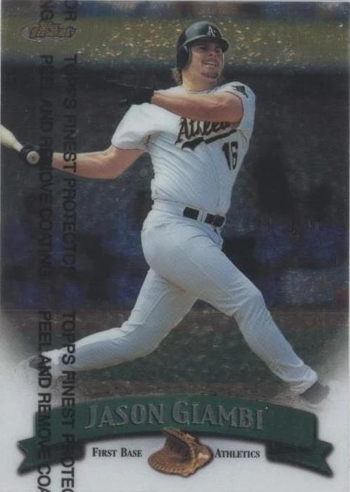Jason Giambi Baseball Sports Trading Cards & Accessories for sale