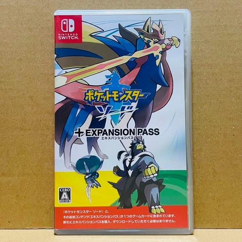 Switch Pokemon Spada e Scudo + Pass Espansione Bundle Set Giapponese Testato F/S - Foto 5 di 8