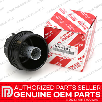 #ad GENUINE Toyota Lexus OEM Engine Oil Filter Housing Cap 15620 36020 1562036020 $32.99