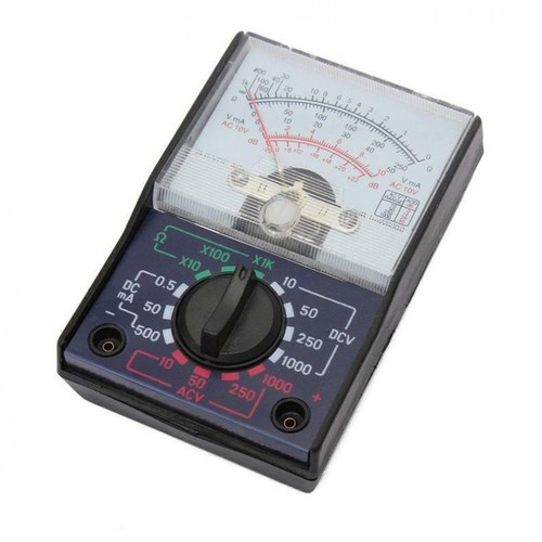 Analog Multimeter Voltmeter Ammeter Ohmmeter Tester Meter OHM Volt AC/DC - Picture 3 of 9