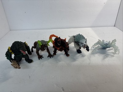 Schleich Eldrador Creatures Figure Lot Of 5 - Rare Battle Crocodile & More!