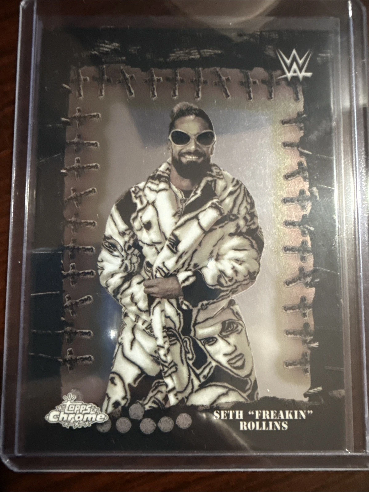 Seth Freakin Rollins 2025 Topps Chrome WWE x Cactus Jack Famed Phantoms #FMP-30