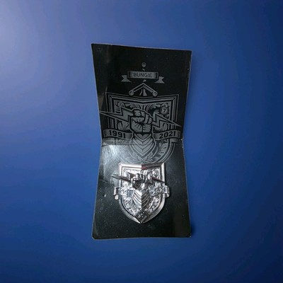 Bungie 30th Anniversary Collectible Shield Pin 1991 - 2021