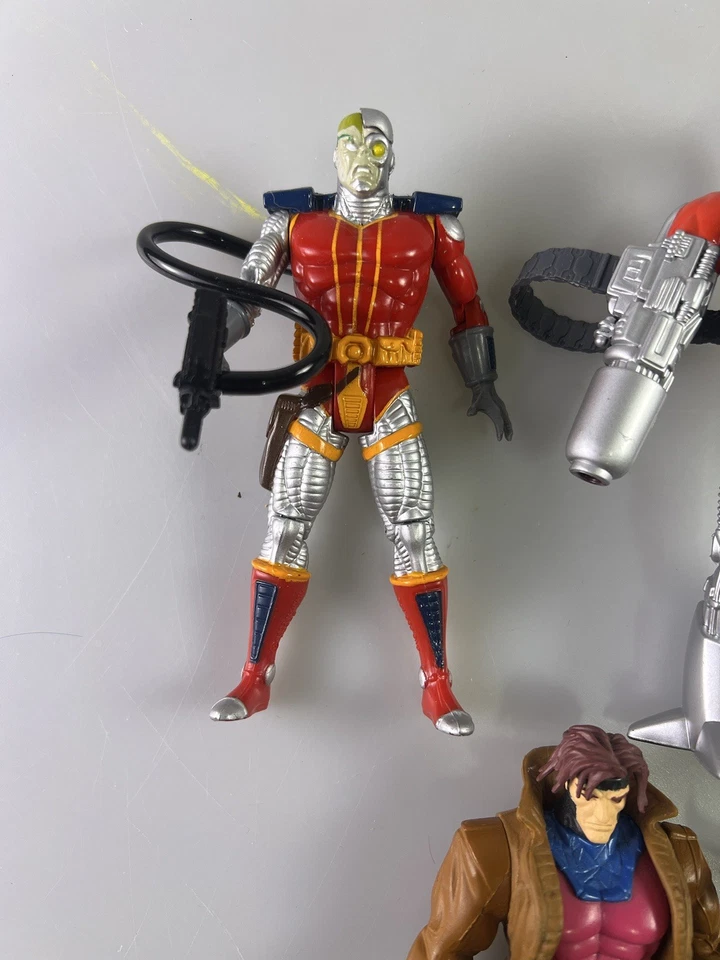 Лот товаров Marvel Toy Biz (Гамбит, Шторм, Декатлон, Маверик, Коммандос) Люди Икс - Изображение 2 из 4