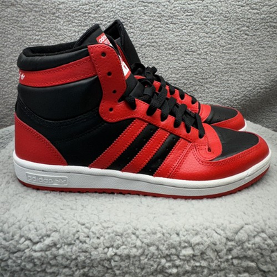 #ad Adidas Top Ten Shoes Mens Size 9.5 Red Black High Top Basketball Sneakers GX0756 $34.99