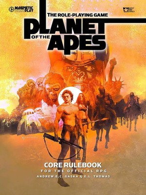 The Role-Playing Game of the Planet of the Apes Core Rulebook Hardcover