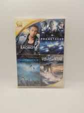 I Robot/Prometheus/Chronicle/The Day After Tomorrow DVD, 2015, 4-Disc Set