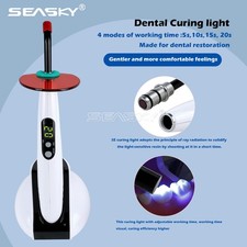 Woodpecker Style Wireless Cordless LED Dental Curing Light Lamp Teeth Whitening