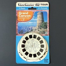 GRAND CANYON National Park No. 2 3d View-Master 3 Reel Packet NEW SEALED 5315