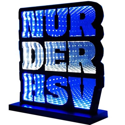 HSV LED Licht 3D Nur der HSV Nachtlicht Leuchte Lampe dimmbar Fanartikel Shop