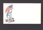 US   Civil  War  Patriotic   cover   unused   mount  mark