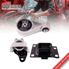 Engine Motor and Transmission Mount for Ford Focus 2005 2006 2007 2.0L 3pcs Auto