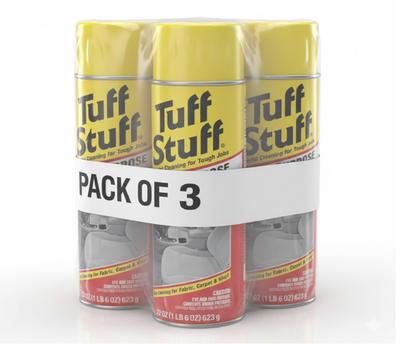 #ad 3 PACK Tuff Stuff Multi Purpose Foam Cleaner for Deep Cleaning of Car Interior $12.26