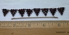 Bohemian Style Garnet And Gold Bracelet Broken Scrap Or Fix Up. — photo 1