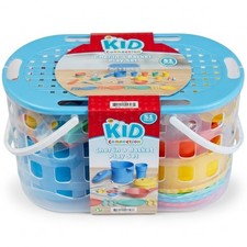 Kids Connection Chef in a Basket 51pc Pretend Play Kitchen Set Toddlers 3 