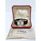 Vintage 1960s Timex 21 Jewel Automatic Silver Watch | 32mm