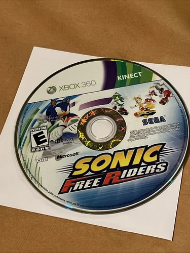 Sonic Free Riders (Xbox 360, 2010) Disc Only  Tested