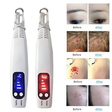 2026 Newest Red/Blue Light Beauty Pen Tattoo Removal Facial Skin Care Home Use