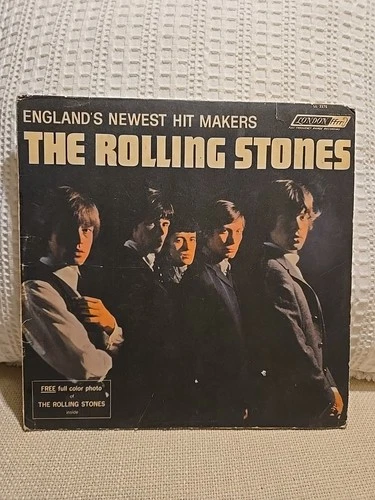 ROLLING STONES 1964 Original 1st Press Debut Englands Newest Hit Makers Vinyl LP