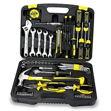  61-Piece Tool Set Kit Mechanic Tool Set Socket Wrench Set Auto Repair 61 PCS