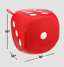 Morrell Big High Roller Foam Target 6-Sided 21 Bullseyes 16" x 16" x 16"