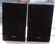 Sony SS-CEH15 Hi-Fi Bookshelf Speakers - Black - Pair - Very Good Condition