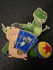 Disney Pixar Event Pin REX & HAMM Buzz Toy Story 30th Disneyland Paris