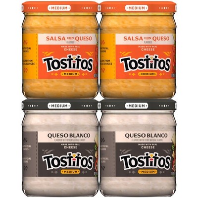Queso Variety Pack 11.25 Ounce of 4