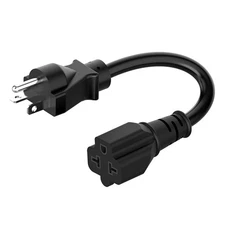 1Ft Nema 5-20P Extension Cord-12AWG 20Amp Heavy Duty Extension Power-Cable,Ne...