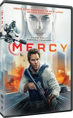 Mercy DVD Movie, Sci-Fi Action Drama, Starring Chris Pratt and Rebecca Ferguson,