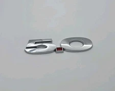 2010-2014 FORD MUSTANG 5.0 LEFT SIDE FENDER EMBLEM LOGO BADGE SIGN OEM 