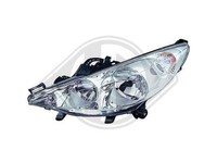 Scheinwerfer Links H7+H1 FüR 207 2006-2012