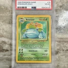 The Pokémon Company Venusaur 015/102 Base Set Holo Rare Holo EN 1999 PSA 4