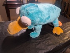 Disney Store Perry the Platypus 36" Jumbo 3 Foot Plush Phineas and Ferb Agent P