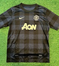 Vintage Nike Manchester United aon  Shirt Jersey Youth Size XL Connolly #14