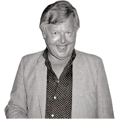 Benny Hill (BW) Half Body Buddy Cutout