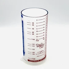 Pampered Chef Measure All Wet/Dry 2 Cup Measuring Cup 2000 #2225