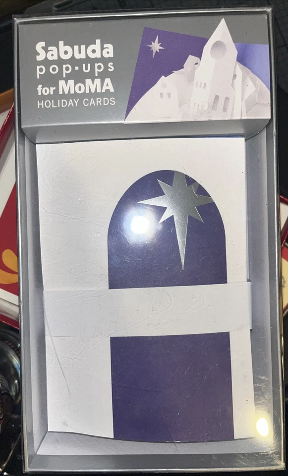 MoMA Holiday cards Christmas Lot Pop-up Village & Cut Out High Quality - Image 2 of 4