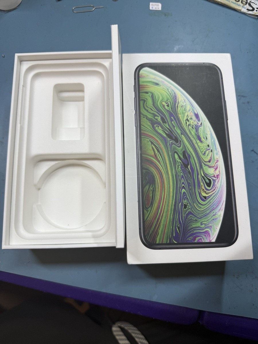 iPhone XS Space Gray 512gb EMPTY BOX ONLY | eBay