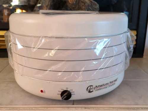 Vintage American Harvest Garden Master Lebensmittel Dörrapparat FD-1000 - NEU - 4 Tabletts - getestet