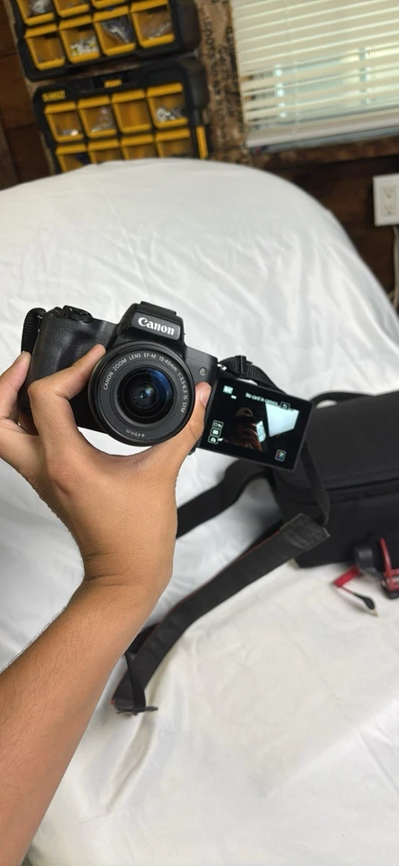 Canon EOS M50 Mirrorless Camera Bundle - Lens, Accessories, & More! - Image 4 of 4