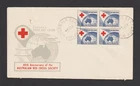 AUSTRALIA 1954 FDC RED CROSS UNADDRESSED