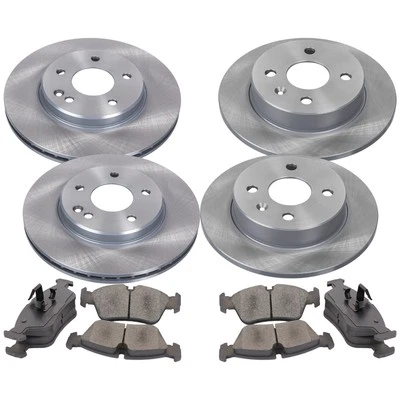 DELPHI Discos de freno ventilado completo delant.+trasero+pastillas para - Imagen 1 de 4