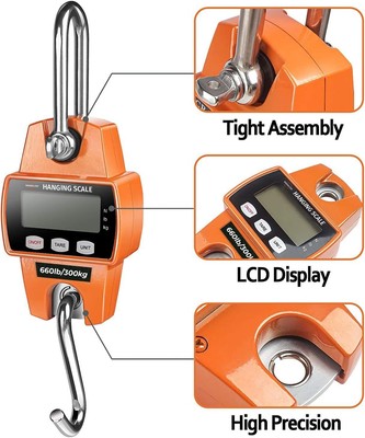 Bilancia A Sospensione Digitale 300kg - Professionale Per Fattoria, Caccia E Pesca - Foto 2