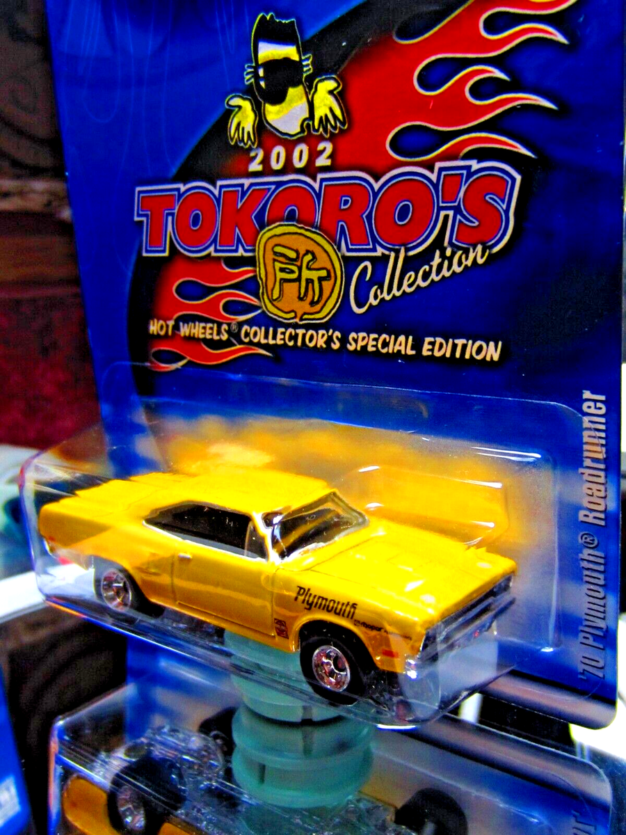 Hot Wheels　2002 TOKARO'S Plymouth Road HOTWHEELS2002 - JAPAN TOKORO'S COLLECTION'70 PLYMOUTH