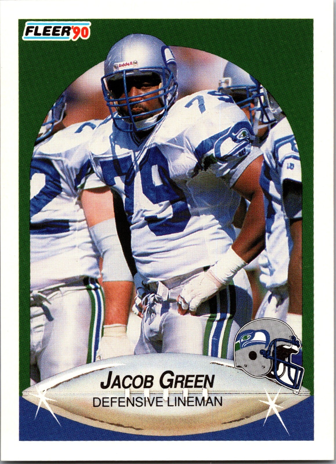 1990 Fleer - #266 Jacob Green