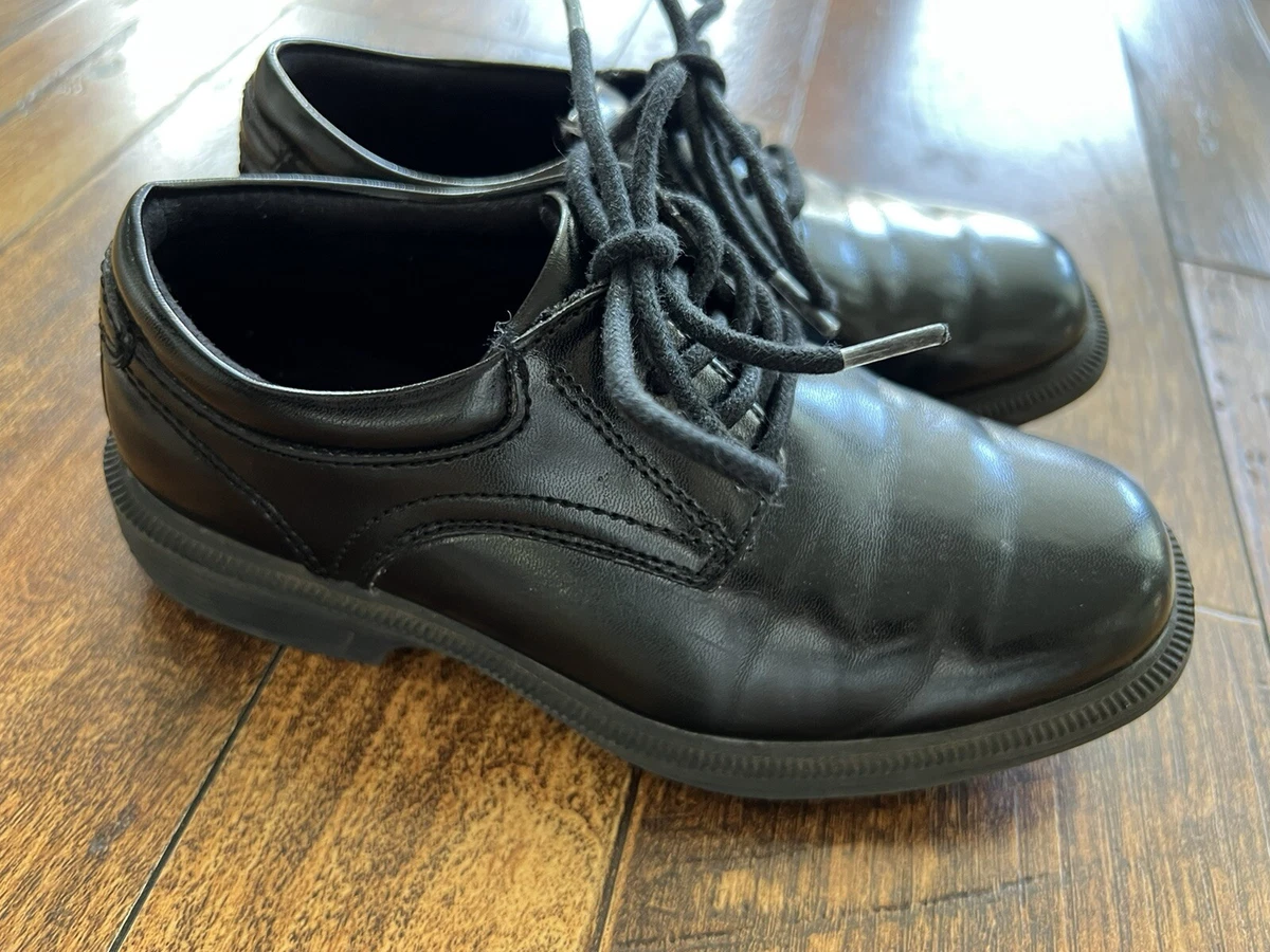 Nunn Bush Memory Foam Kore Boys Black Lace Up Shoes 12M eBay