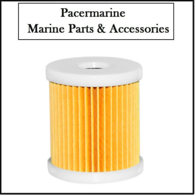 Lot De 4 Filtres à Carburant Sadkyer – 90794-46871/46911/46913, Hauteur 65 Mm, Pour Moteurs Hors-bord, Papier Filtre