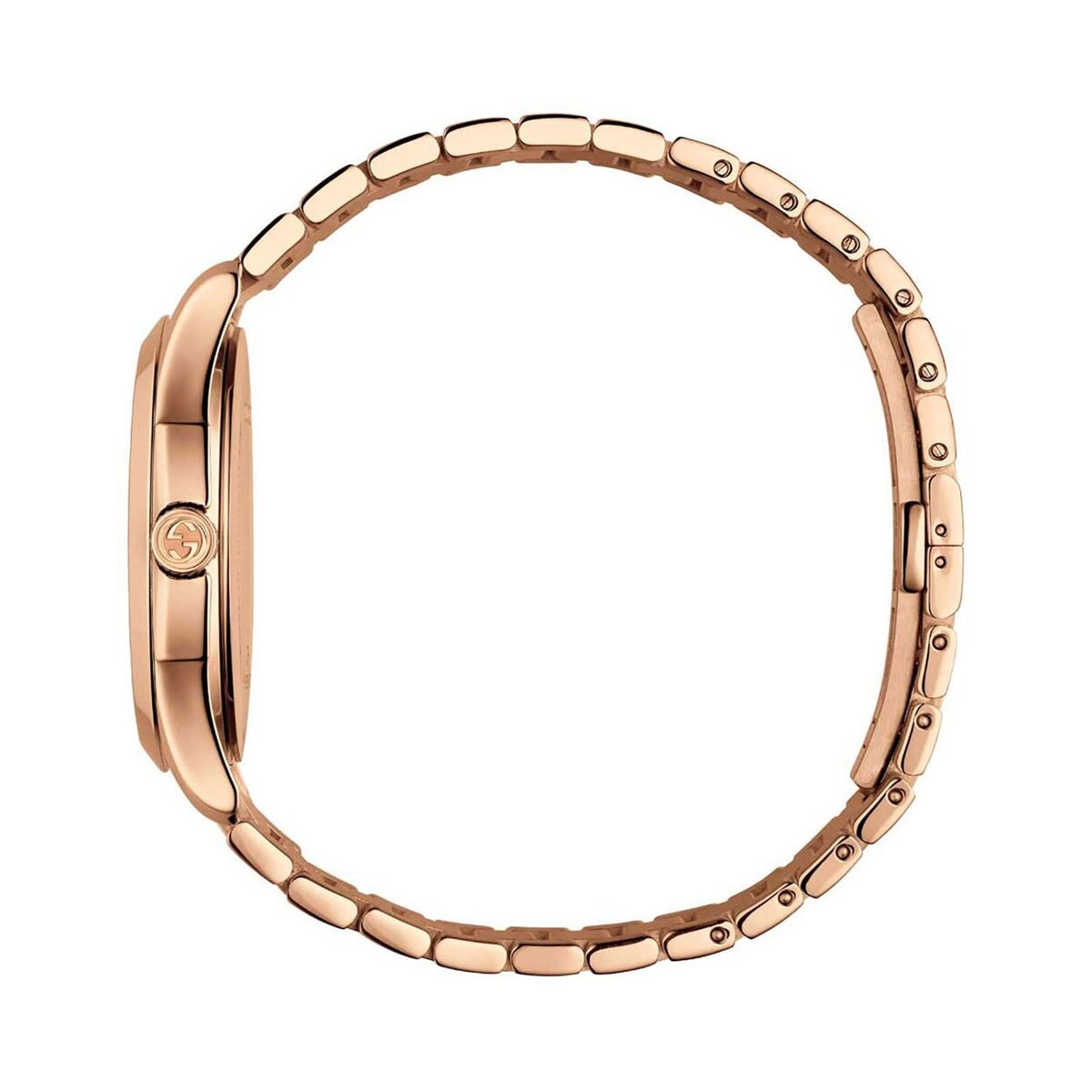 Gucci YA126482 Men's G-Timeless Rose Gold Diamond Pattern Gucci YA126482 Men's G-Timeless Rose Gold Diamond Pattern