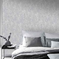 Guido Maria Kretschmer Vliestapete Betonoptik Grau Silber Metallic (3,75€/1Qm)